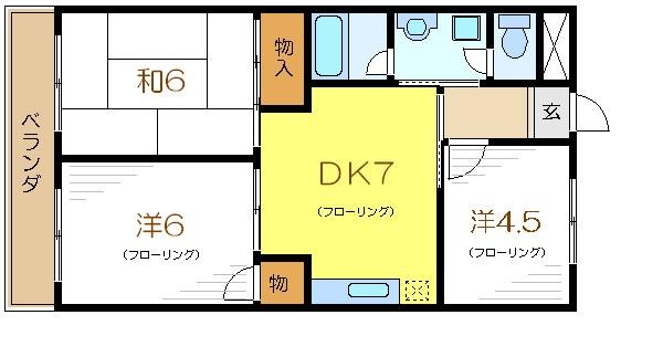 ファミールプラザ 間取り図