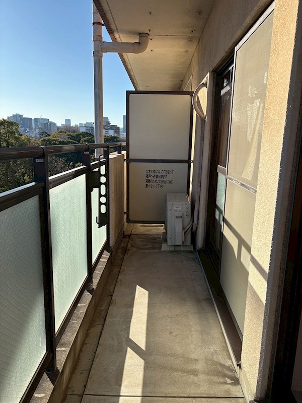 パークヒルズ越前屋 ベランダ