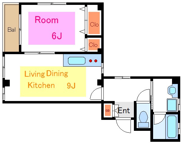 ハイツ松田 間取り