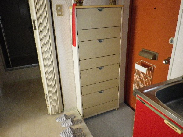 松筑コーポ 玄関