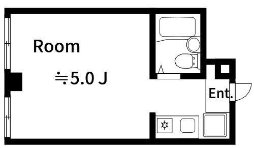 セラ２２７ 106号室 間取り