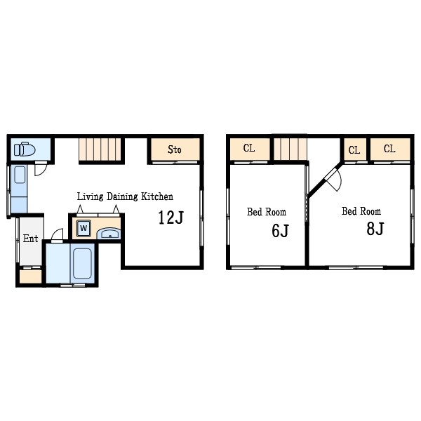 瑞江ハウス 間取り図