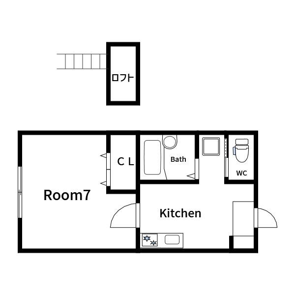 鈴木マンション 間取り図