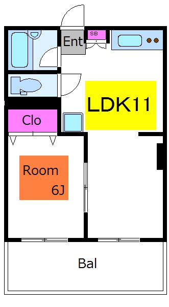 岡田ビル 間取り図