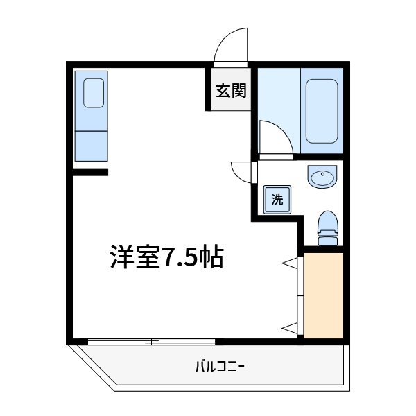 品田ハイツ   間取り