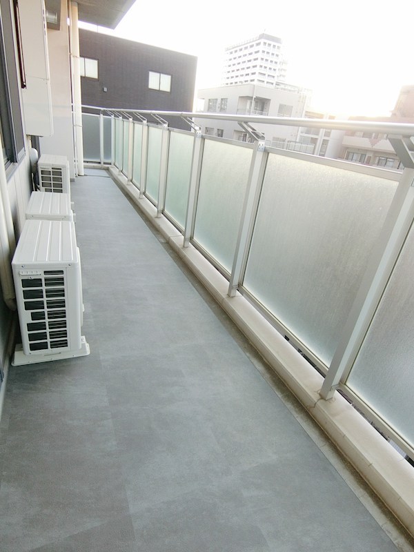 リエトコート　アルクスタワー ベランダ
