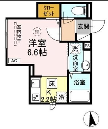 グラナーデ南千住  間取り図