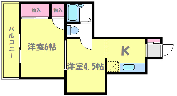 パークハイツ桜木 間取り