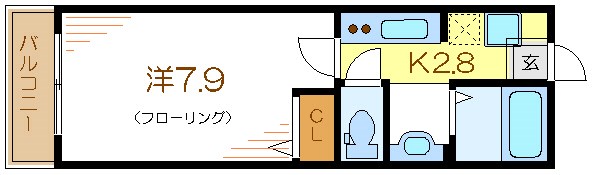 ドーヴェルニュＳＧＢ 間取り図