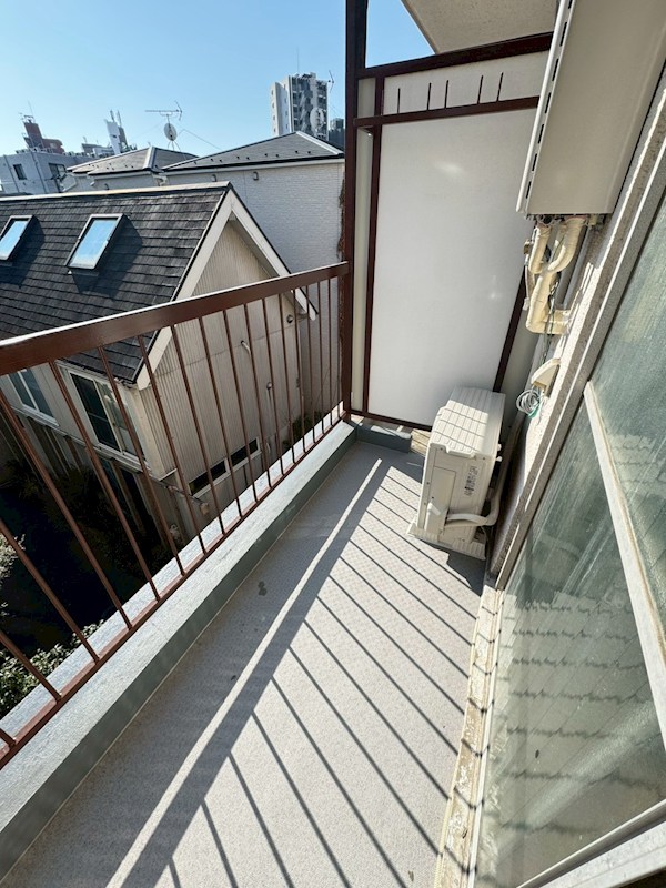 河野マンション ベランダ