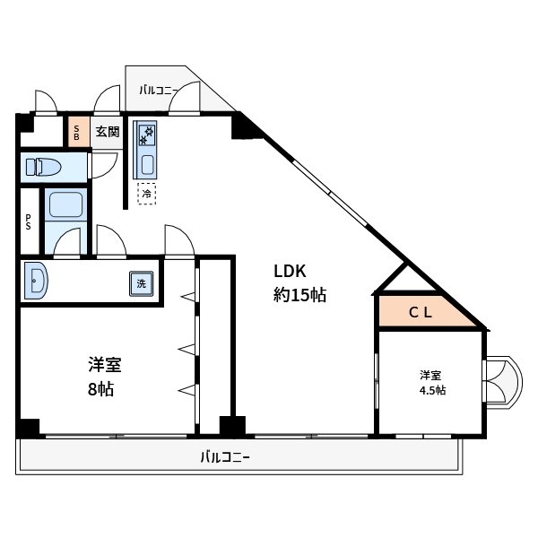 カーサケイワイ 間取り