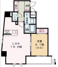 Como Palacio日暮里 間取り図