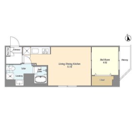 アルファコート東あずま 間取り