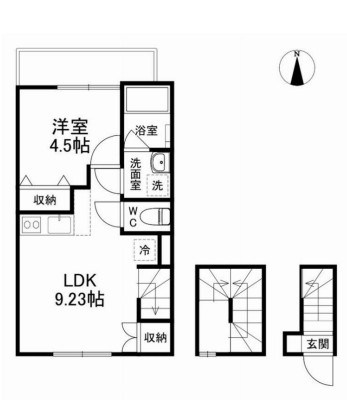 Lazo　salto KOIWA 間取り図