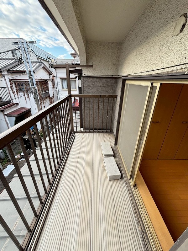 紫貸家 ベランダ