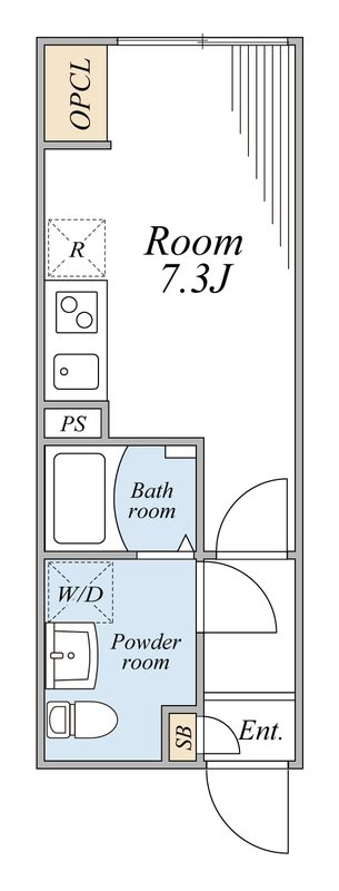オークノワール綾瀬 間取り
