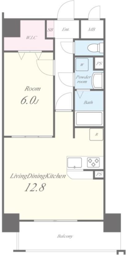 サニーコート向島   間取り図