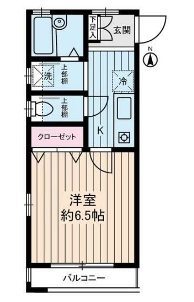 ハイツ中川 間取り