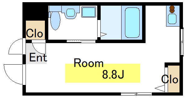 リーフ南砂 間取り図
