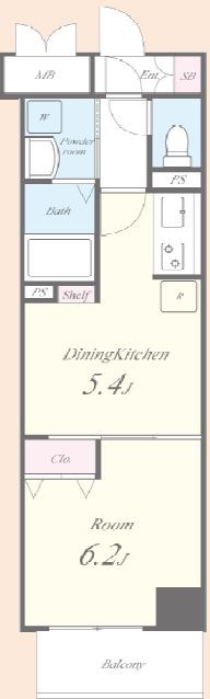 コウジーコート（COZY　COURT） 間取り