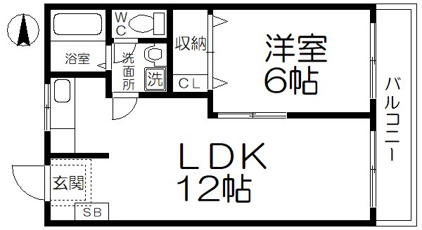フルールメゾン  間取り