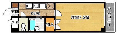 カーサデシノセ 間取り図