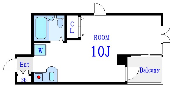 プロシード町屋  間取り