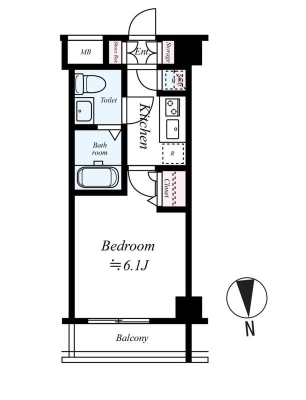 AXAS門前仲町 間取り