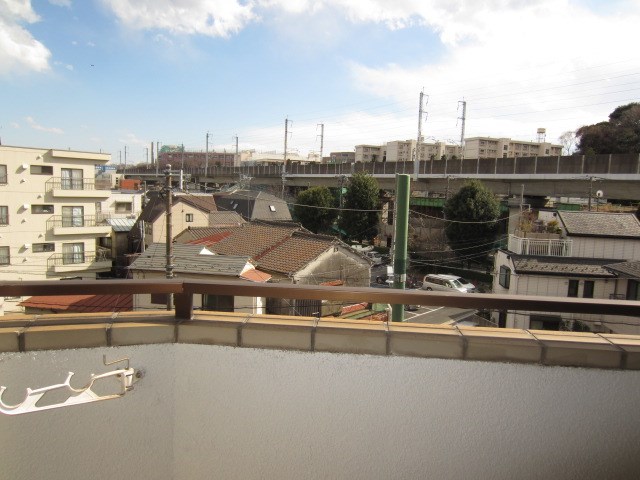 メゾンツカモト ベランダ