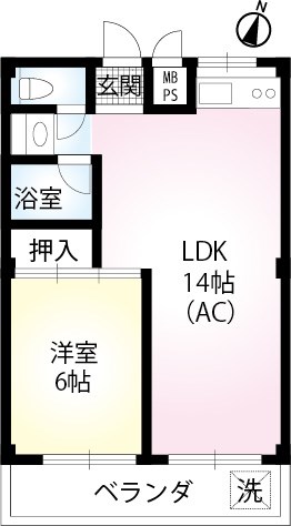 キャッスルハイム 間取り