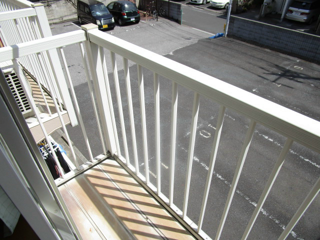 スティツコイケ ベランダ