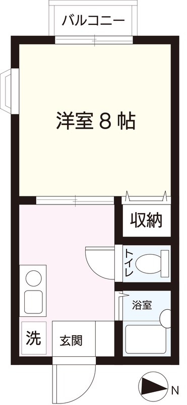 セジュール恵友 間取り図