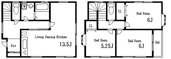 チェリーヒルズ D棟 間取り