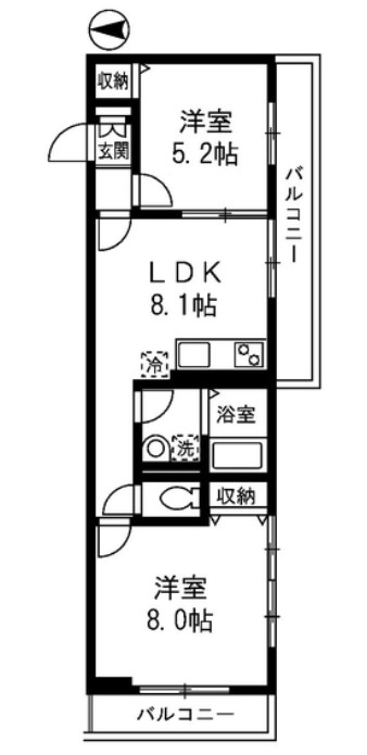フェアリープレイス 間取り