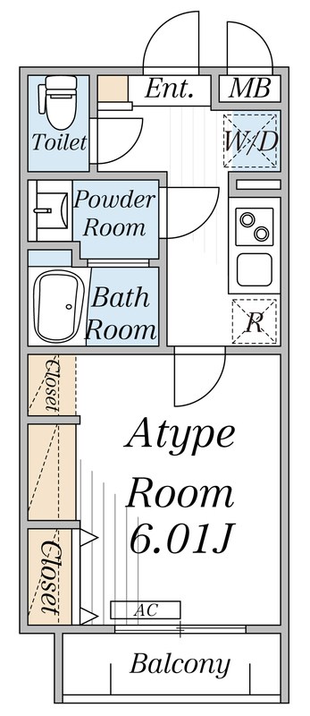 リブリ・葛飾区西亀有二丁目 間取り