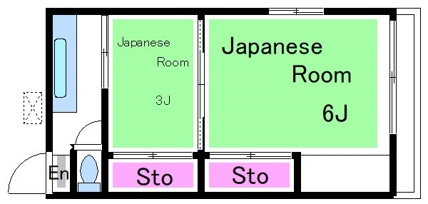 第二保富荘 間取り