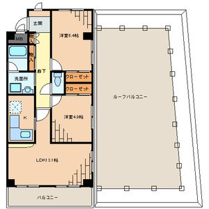 フォーレスト北綾瀬Ⅱ 間取り図