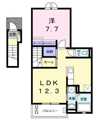 Berryfields 間取り図