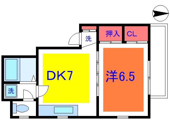 リバーサイド田端    間取り