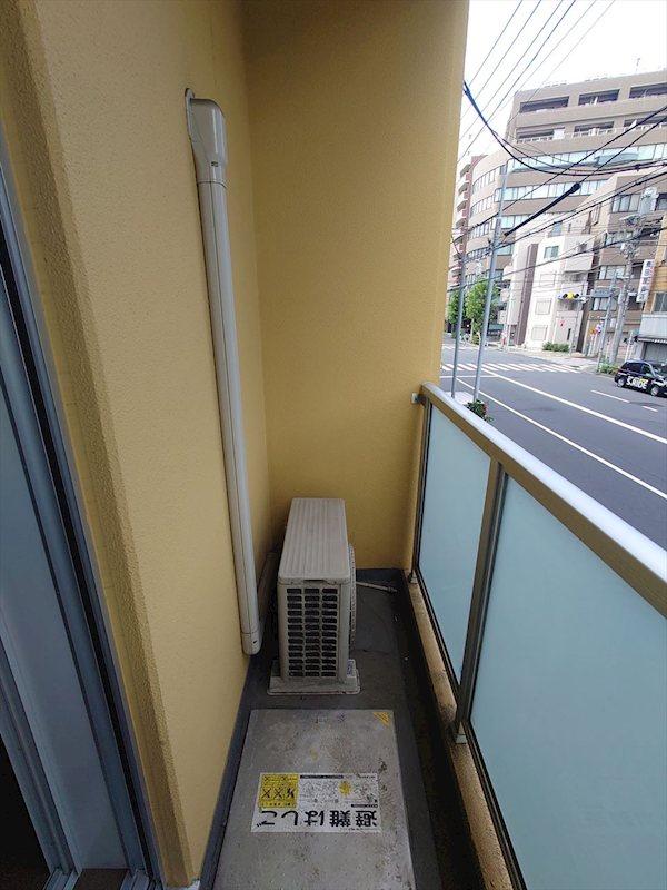 ＬＡＬＡ上野 ベランダ