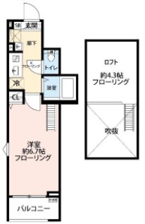 グランクオール青井EAST 間取り図