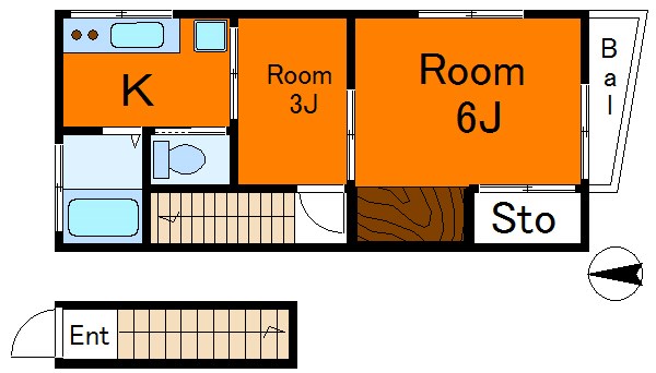 ネクスト北千住 間取り