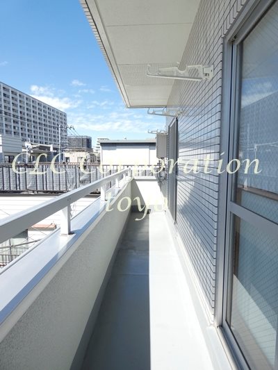 大島レジデンス ベランダ