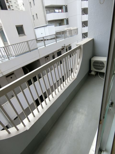 真砂マンション  ベランダ