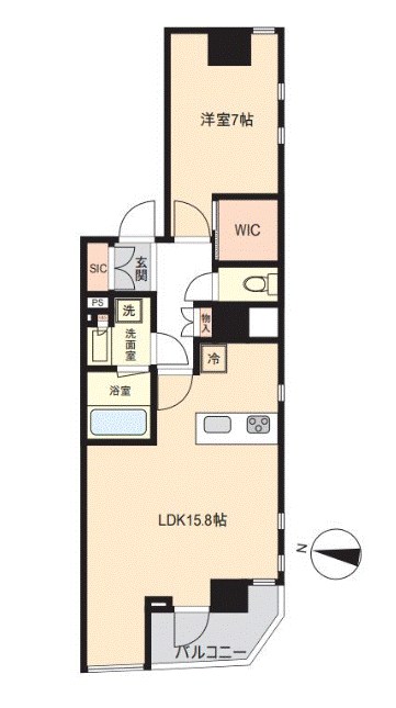 綾瀬プラチナビル  間取り