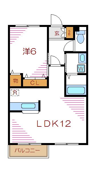 パインクレスト７ 間取り図