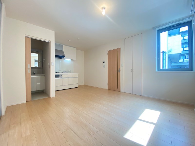 ホワイト スクエア リビング