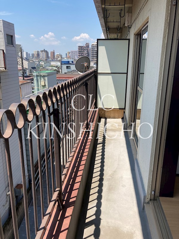 JUNコーポ ベランダ