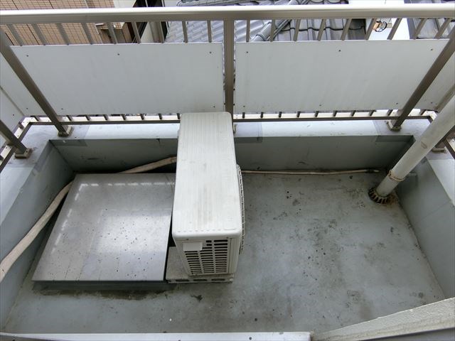 高畑マンション ベランダ