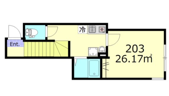フェリス町屋   間取り